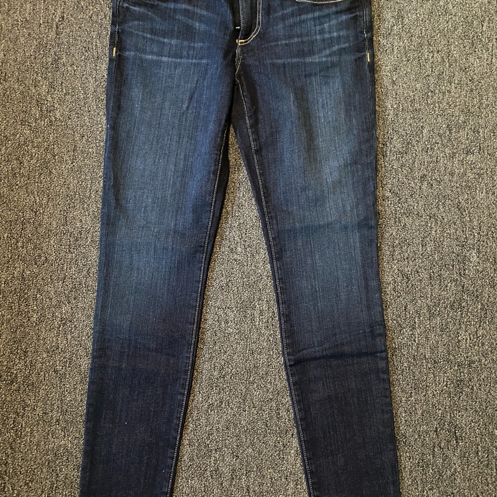 True Religion Women's Dark Indigo Skinny Jeans